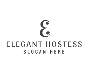 Elegant Simple Boutique logo design