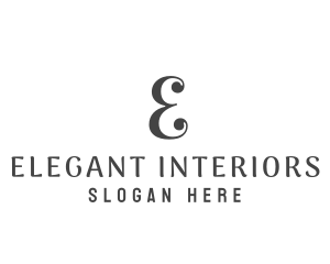 Elegant Simple Boutique logo design