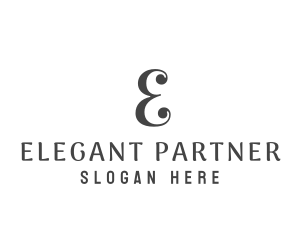 Elegant Simple Boutique logo design