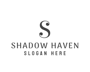 Dark - Elegant Simple Boutique logo design