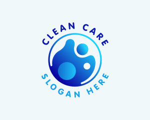 Hygienic - Clean Hygiene Custodian logo design