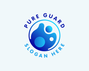 Disinfectants - Clean Hygiene Custodian logo design