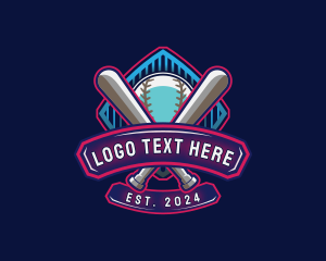 Competition - Baseball Sports League logo design