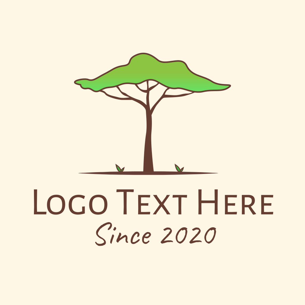 African Safari Tree Logo | BrandCrowd Logo Maker