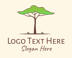 African Safari Tree Logo