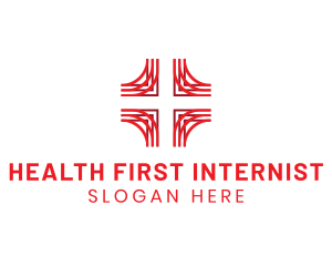 Medical First Aid Cross  logo design