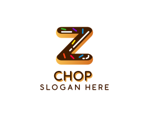 Icing - Donut Bakery Letter Z logo design