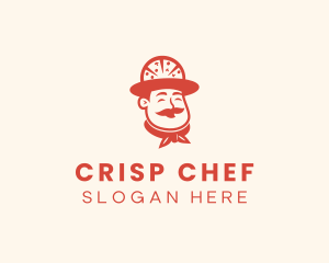 Italian Pizza Chef logo design