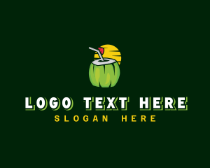 Tropical Coconut Juice Logo