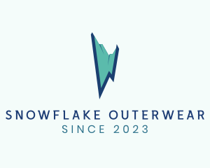 Outerwear - Mountain Hiking Letter W logo design