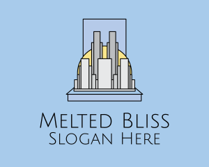 Metropolitan City Buildings  logo design