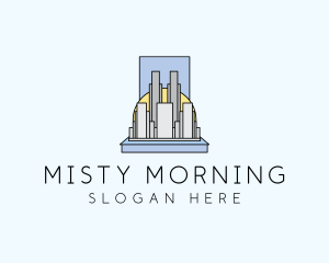 Metropolitan City Buildings  logo design