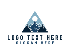 Adventure - Mountain  Peak Adventure logo design