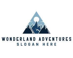 Mountain  Peak Adventure logo design