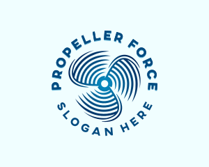 Propeller - Air Wind Propeller logo design