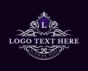 Luxury - Luxury Crown Shield logo design