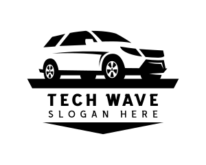 SUV Automotive Garage logo design