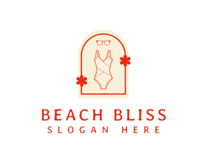 Swimwear - Bohemian Beach Attire logo design