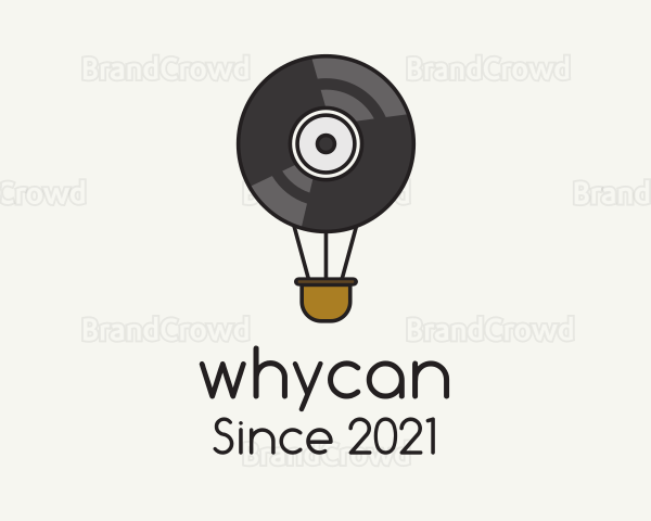 Hot Air Balloon Vinyl Logo