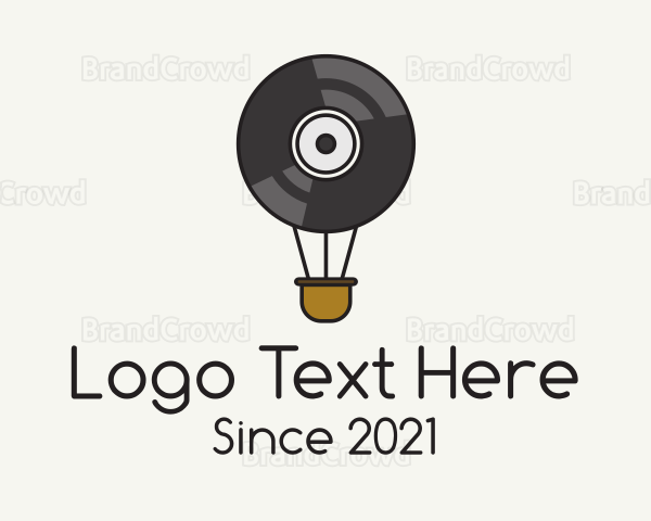 Hot Air Balloon Vinyl Logo