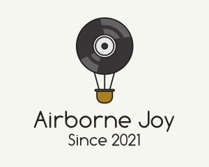 Hot Air Balloon Vinyl logo design