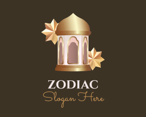 Star - Islamic Eid Lantern logo design