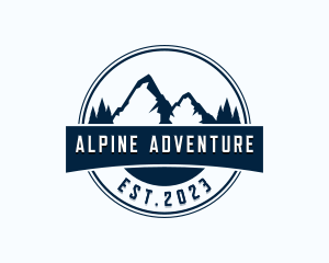 Mountain Summit Adventure logo design