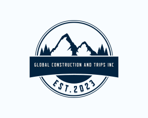 Mountaineer - Mountain Summit Adventure logo design