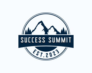 Mountain Summit Adventure logo design