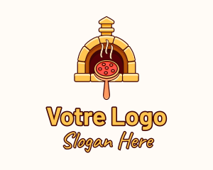 Pizzeria Pizza Oven Logo