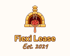 Pizzeria Pizza Oven logo design