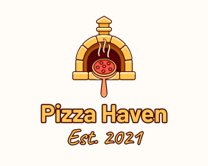 Pizzeria - Pizzeria Pizza Oven logo design