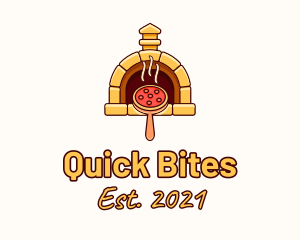 Pizzeria Pizza Oven logo design