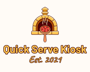 Pizzeria Pizza Oven logo design