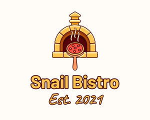 Pizzeria Pizza Oven logo design