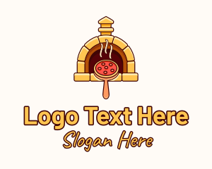 Pizzeria Pizza Oven Logo