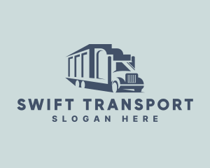 Cargo Truck Logistics  logo design