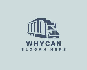 Truck - Cargo Truck Logistics logo design