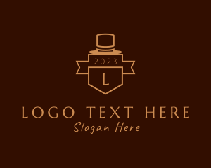 Tailoring - Tailoring Hat Banner logo design