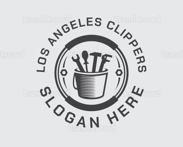 Repair Tools Bucket Logo