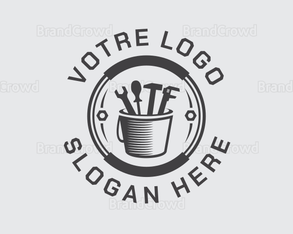Repair Tools Bucket Logo