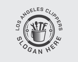 Repair Tools Bucket  Logo