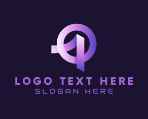 Letter Ao - Generic Business Gradient logo design