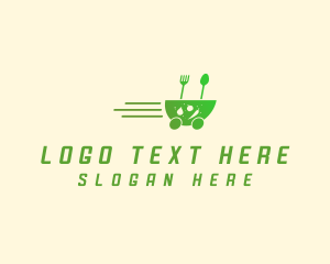 Bowl - Fast Vegetarian Food logo design