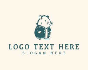 Pet - Hamster Apparel Clothing logo design