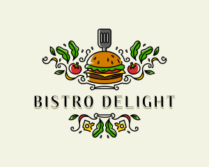 Burger Gourmet Cuisine logo design