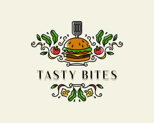 Cuisine - Burger Gourmet Cuisine logo design