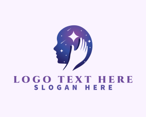 Psychology - Space Mental Health logo design