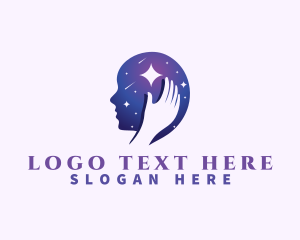 Psychologist - Space Mental Health logo design