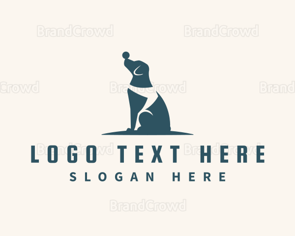 Dog Pet Training Logo